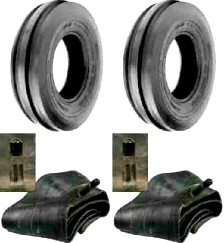 2 (TWO) – 6.00-16,600X16,600-16 8 PLY RIB DISC,WAGON Farm Tractor Tires w/Tubes