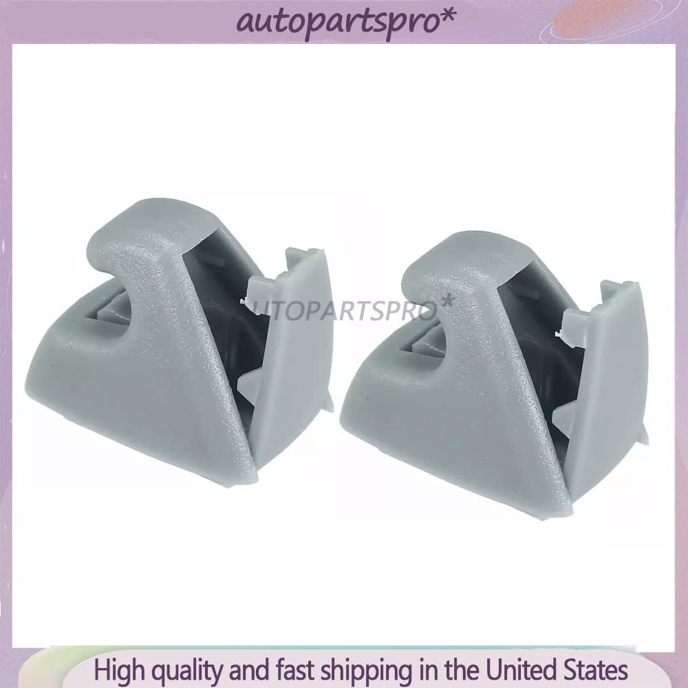 1Pair Fits 2007-2014 Chevrolet Tahoe Gray Sunvisor Shade Support Clip US