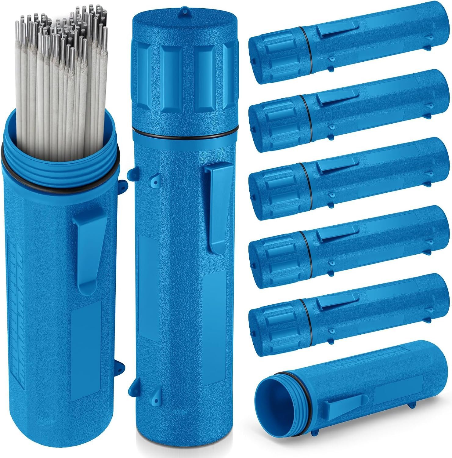 8 Pcs Welding Rod Holder Stick Welding Electrode Rod Storage Tube 14 Inch Rod St