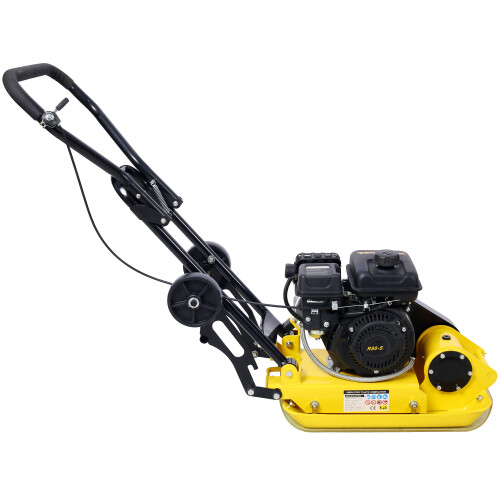 2.5HP Plate Compactor Gas 80cc 1800 Lbs Force Construction Concrete Tamper Paver