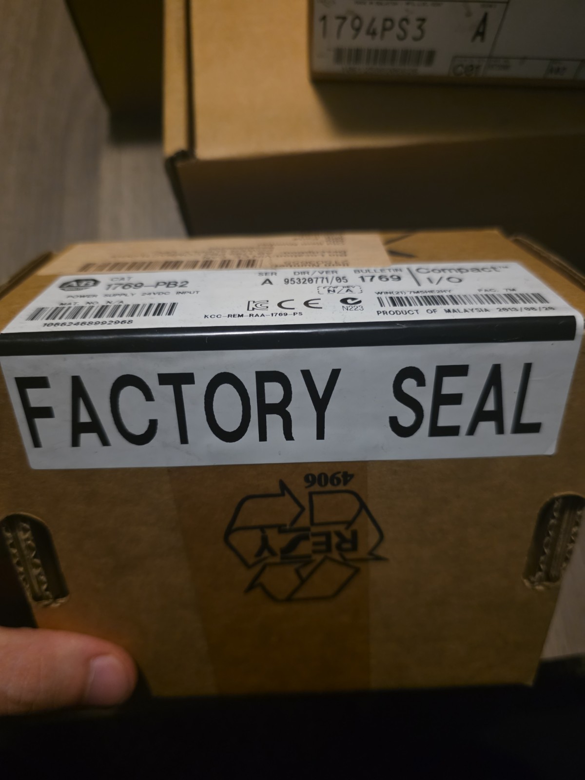 New Sealed AB 1769-PB2 CompactLogix Power Supply