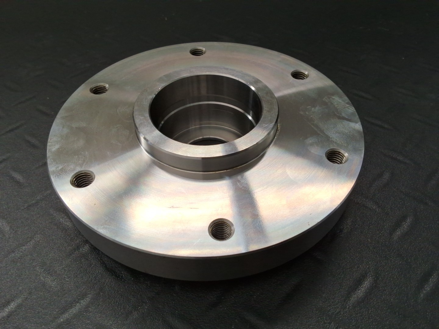 Buck Chuck 6″ Adapter Plate 4° Taper A6-4DEG for Hardinge 4 Degree Taper Lathe