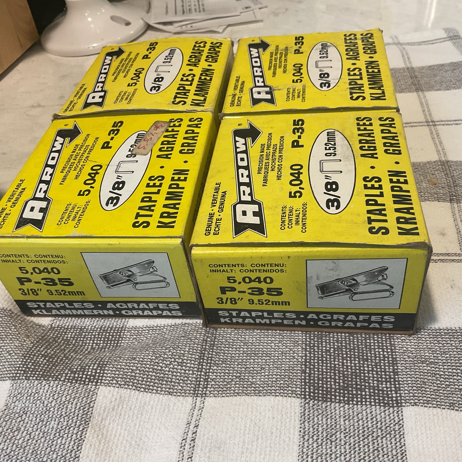 Arrow 356 Genuine P35 3/8-Inch Staples 5040-Pack (4 Count)