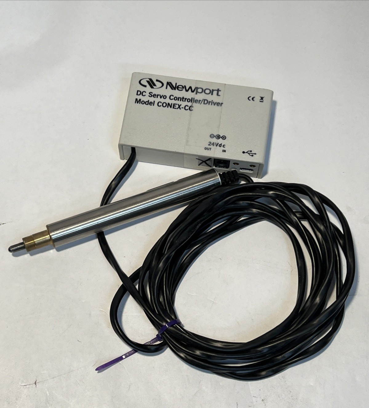 Newport/Conex TRA12CC Mini DC Servo Actuator Backlash=0.00778mm + CONEX-CC