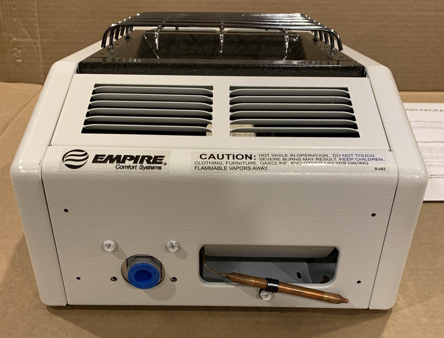 Empire SR10TW Infrared Propane Radiant Heater 10,000 BTU Vent-Free