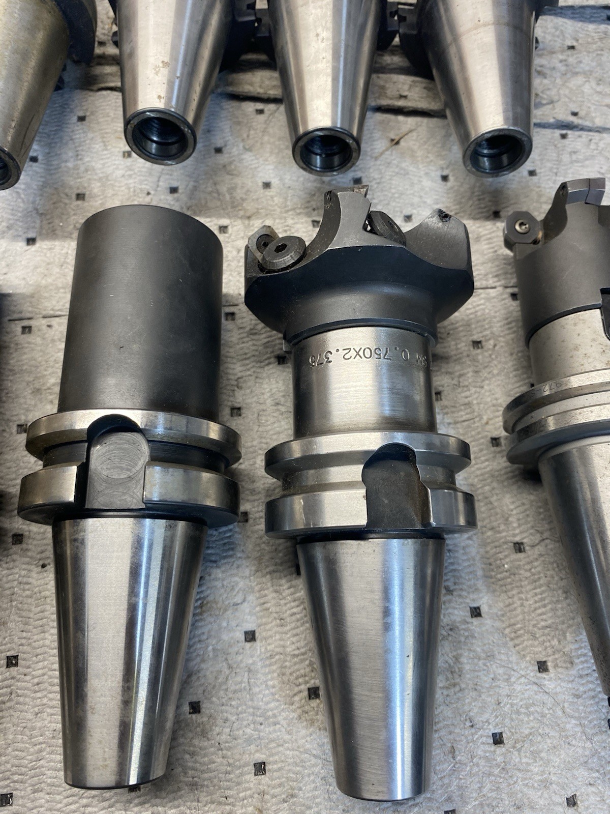 BT 40 Face Mill Holders Lot Of 10