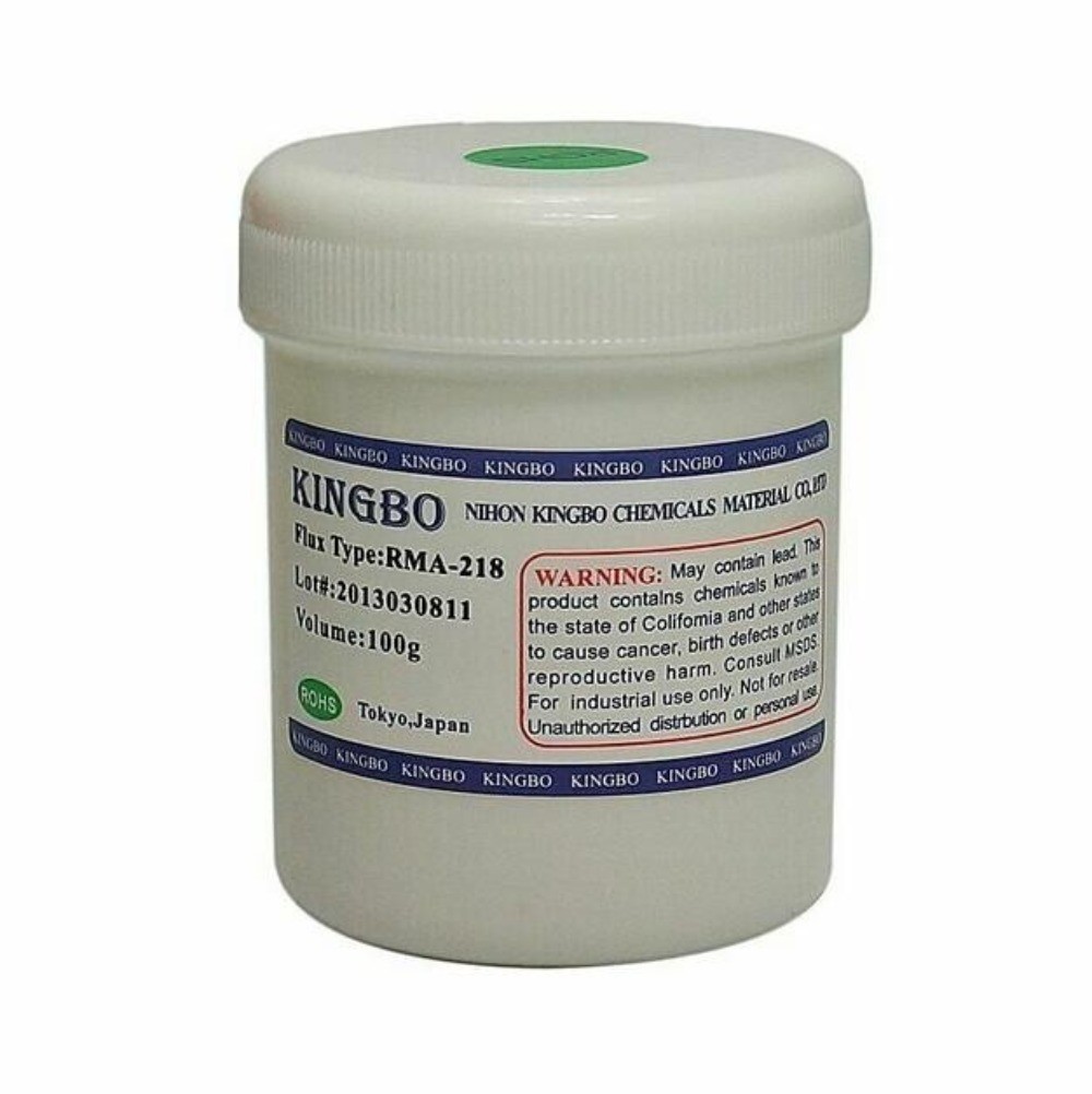 For BGA Reflow Reball Tacky Soldering Flux Handset Repairs Kingbo RMA 218 100g
