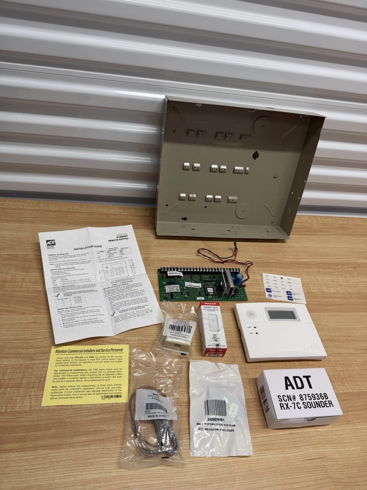 Genuine Honeywell ADT Vista-20P Alarm System Upgrade Kit Bundle (Model 472541C)
