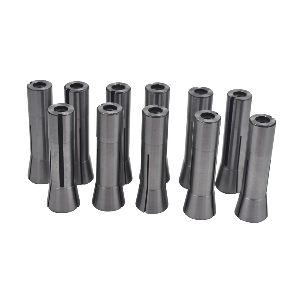 R8 Collet 11Pcs Set 1/8″ 3/16″ 1/4″ 5/16″ 3/8″ 7/16″ 1/2″ 9/16″ 5/8″ 11/16″ 3/4″