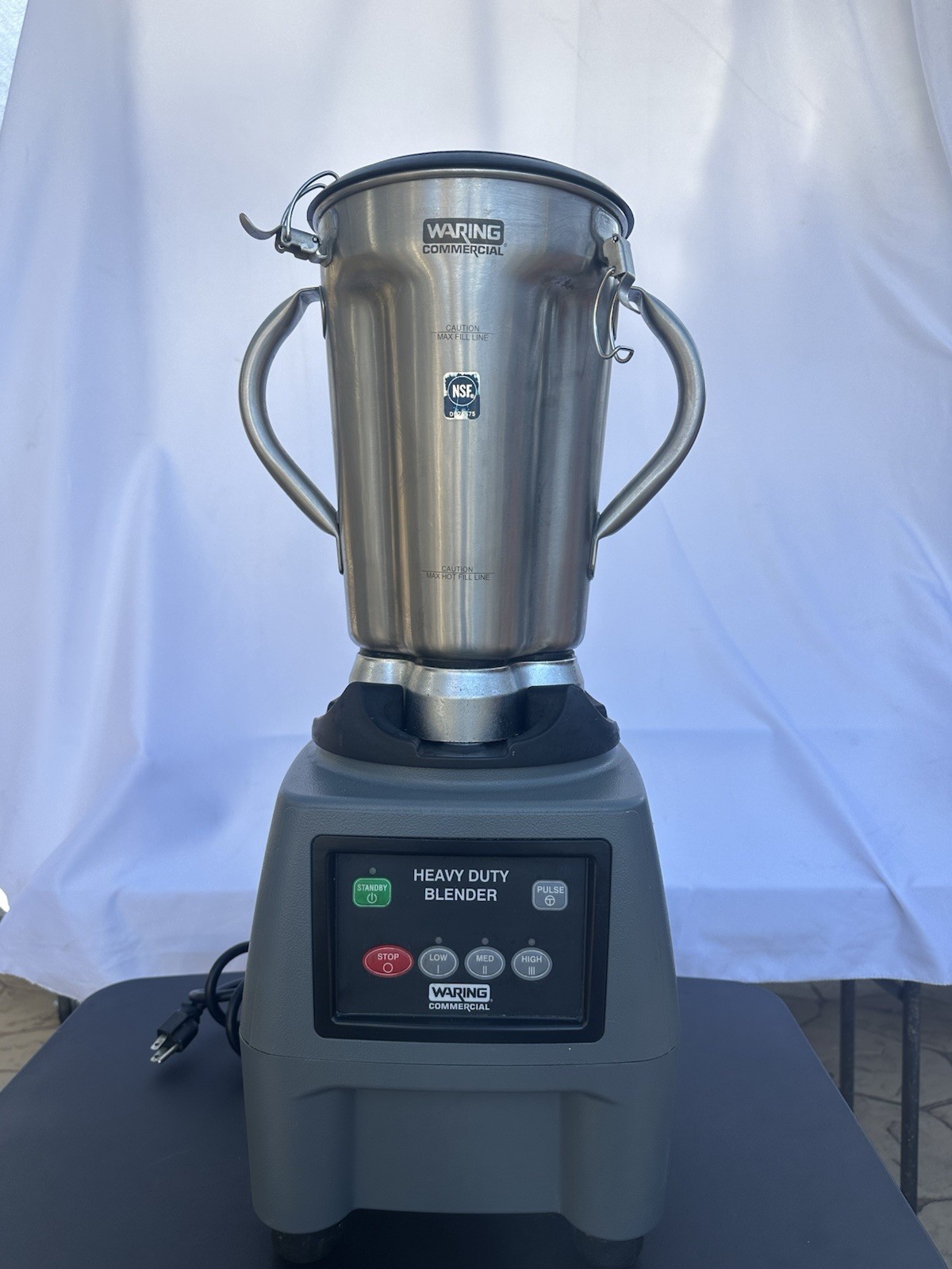 Waring CB15N Commercial Heavy Duty Stainless Steel Blender 3.75Hp