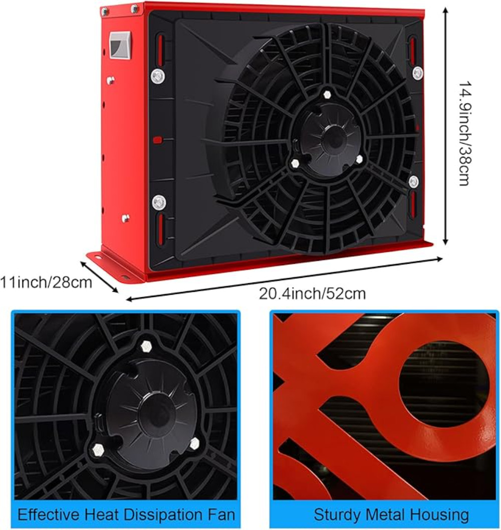 Universal Air Conditioner A/C Kit For Car Cab Bus RV Semi Truck 12V High Quality