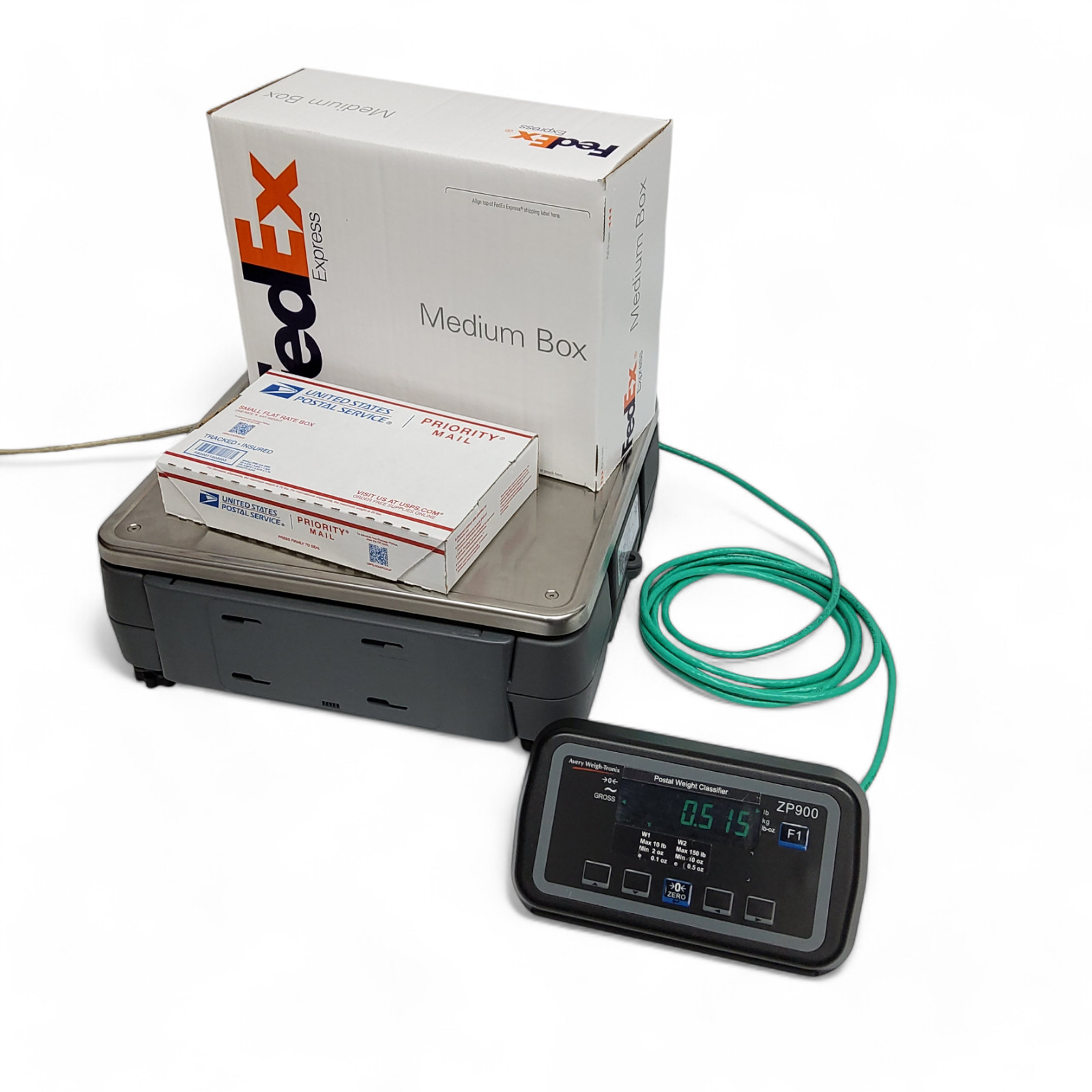 Postal Scale with Detachable Display Avery Weigh-Tronix ZP900 Legal for Trade
