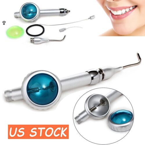 Dental Dentist Hygiene Prophy Jet Air Polisher System Tooth Handpiece 2Hole USA