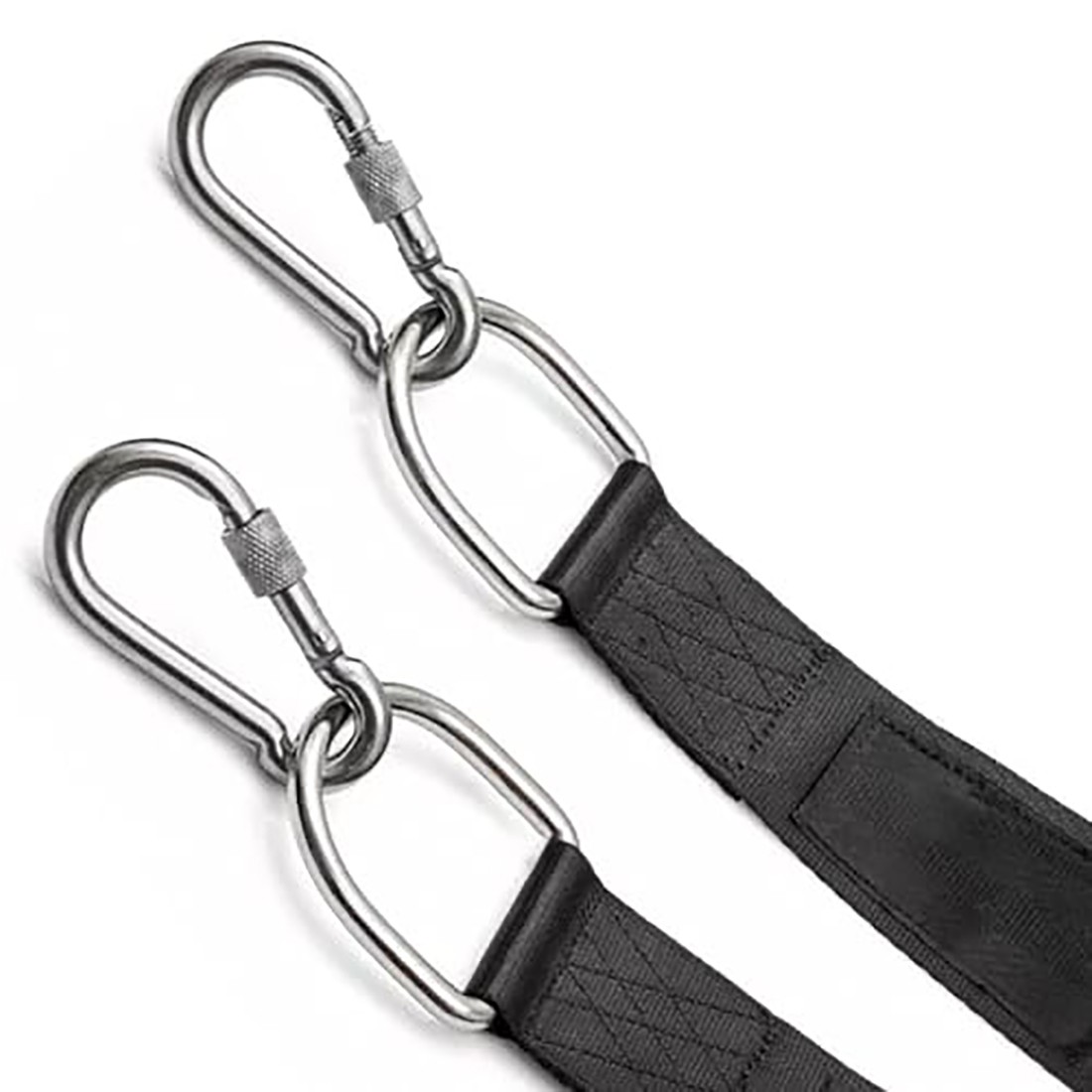 V4A Stainless steel Spring Snap clip Carabiner Clip Duty Key ring eyelet lock