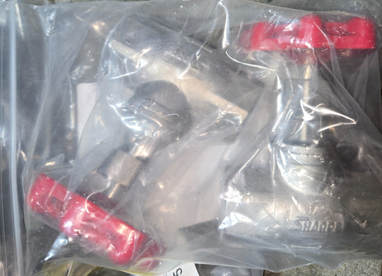 Sharpe 316 Stainless Steel Flow-Adjustment Gate Valve Wheel Handle 1 NPT Female
