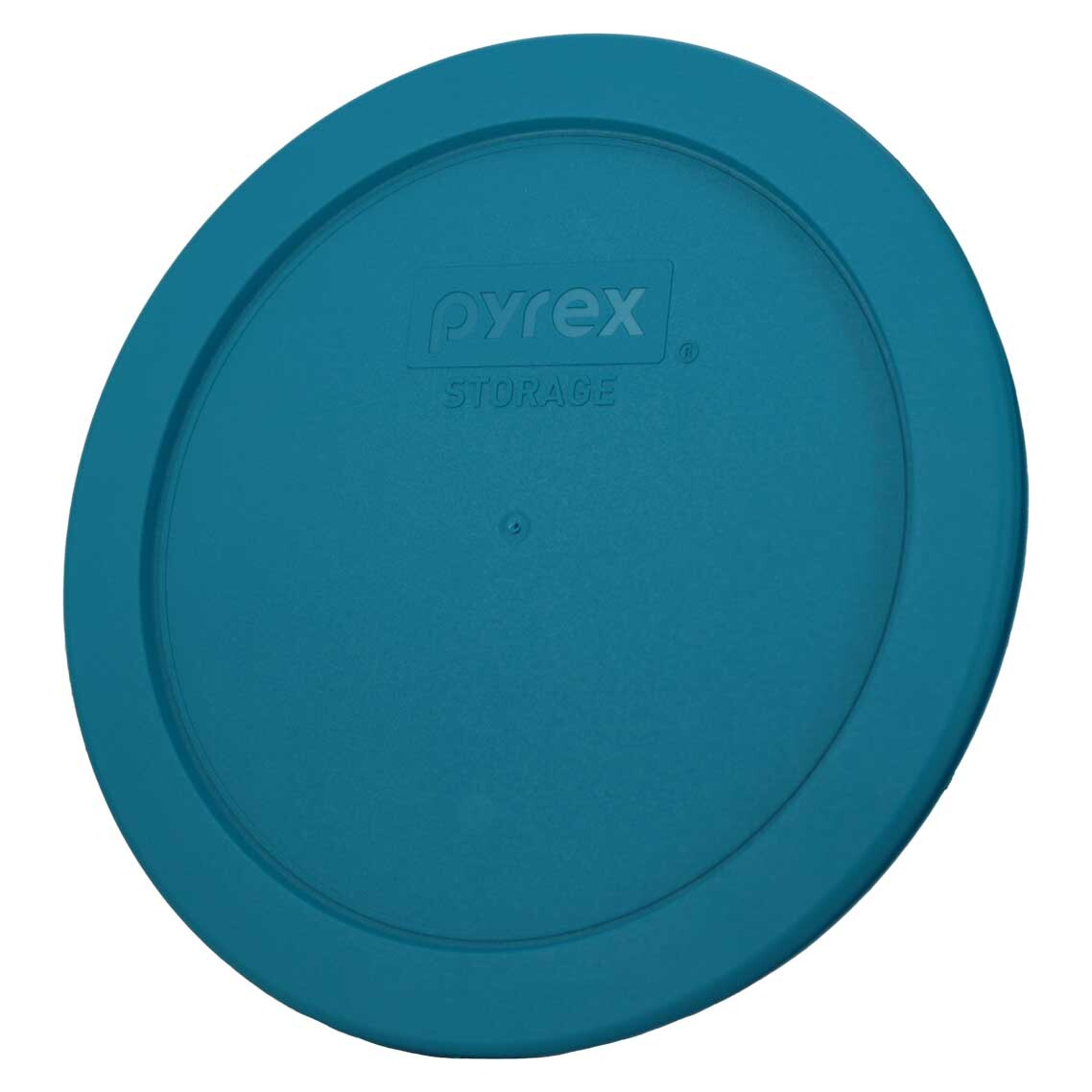 Pyrex 7201-PC 4-Cup Adriatic Blue Food Storage Replacement Lids (4-Pack)