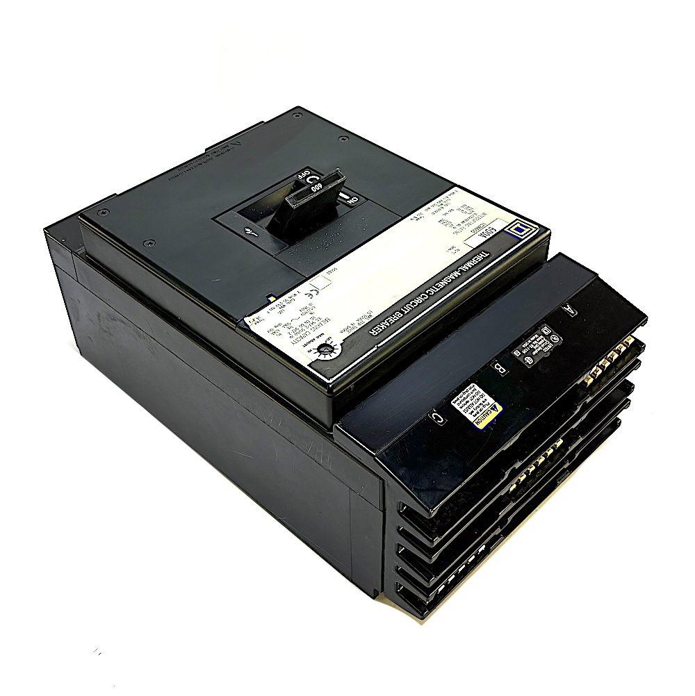 Square D LC36600 3 Pole 600 Amp 600 Vac I-Line Circuit Breaker