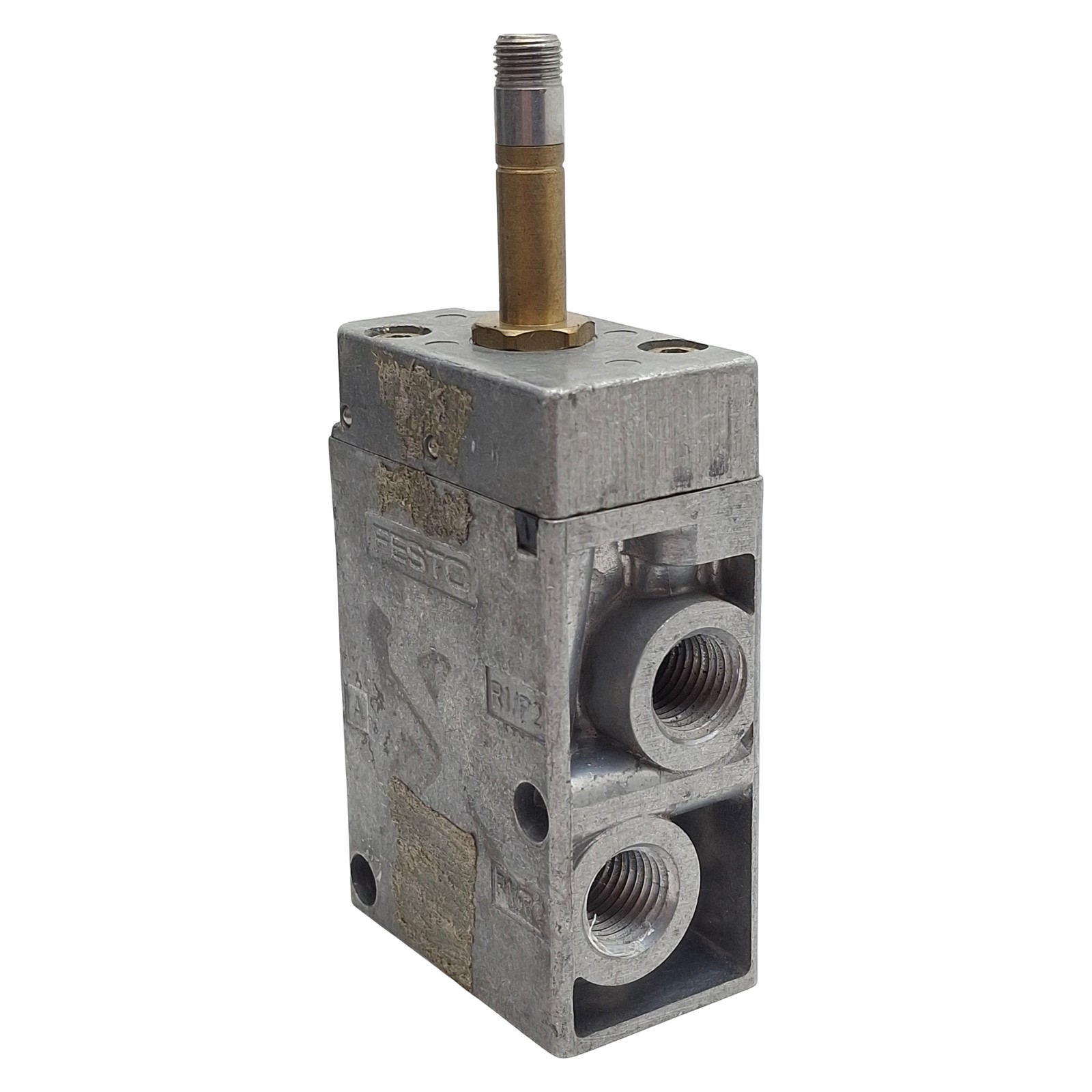 Festo MFH-3-1/4-NPT Solenoid Valve, 3/2-Way, 1/4in NPT, M5, 0.15-0.8MPa