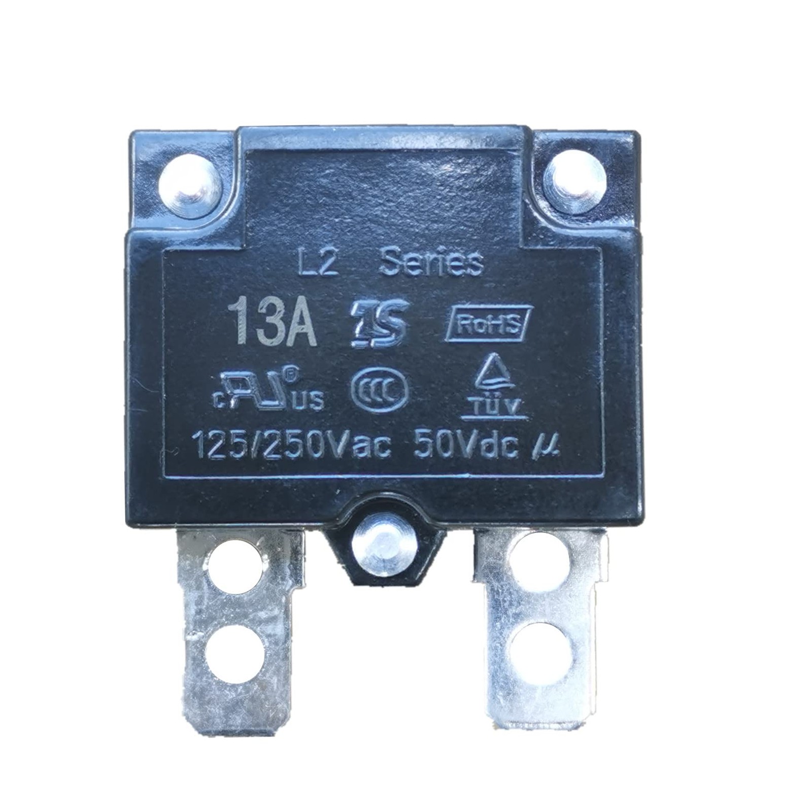 2Pcs 13A 125/250Vac 50Vdc Automatic Reset Relay Fuse Therma Switch Circuit…