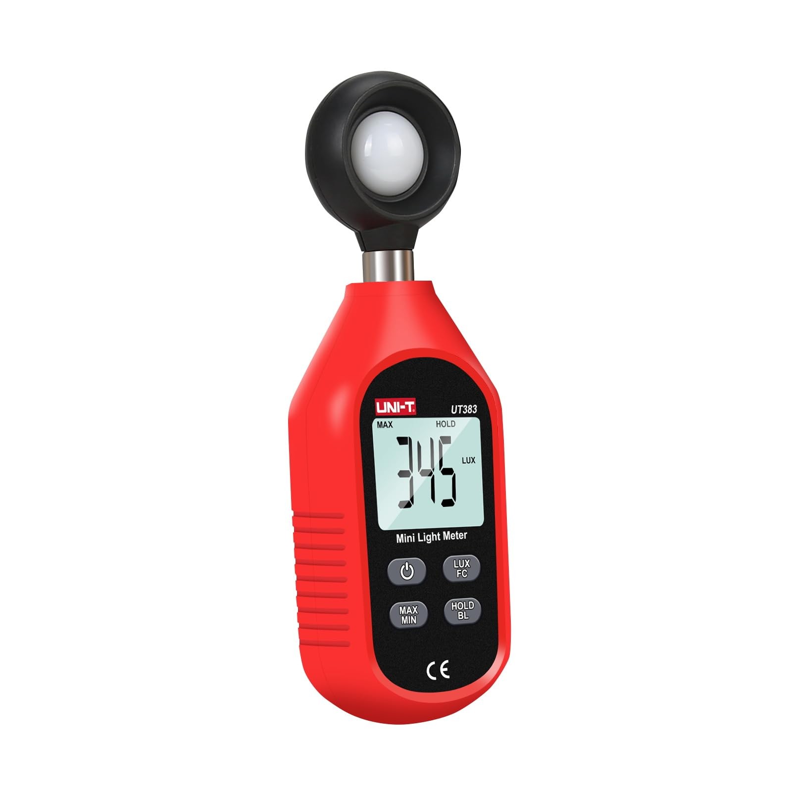 UT383 Light Meter Lux Meter Lumens Digital Illuminance Meter 0~199,900 Lux (0…
