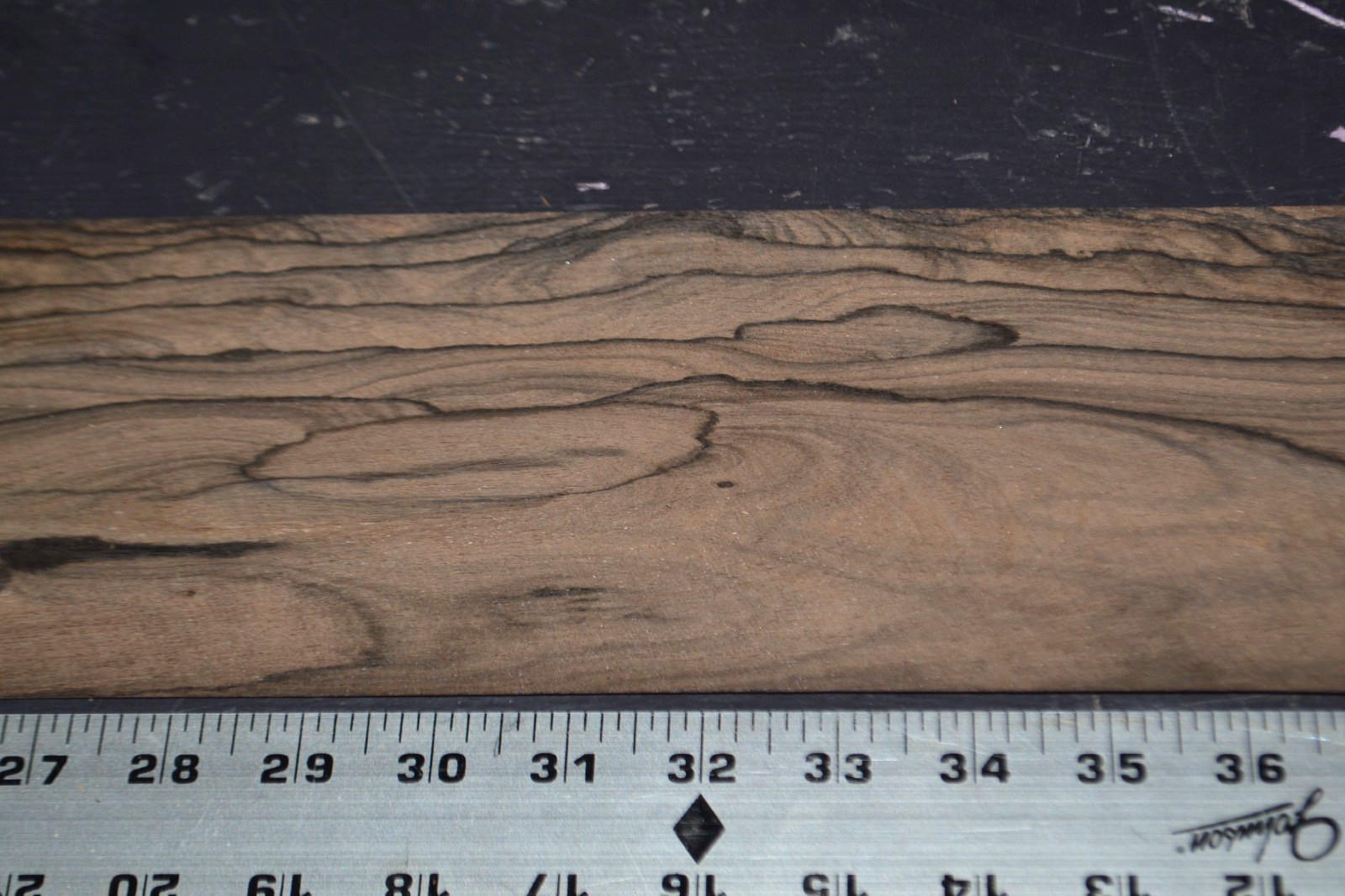 Ziricote Wood Veneer Sheet 4.5 x 45 inches 1/42nd 42083-97