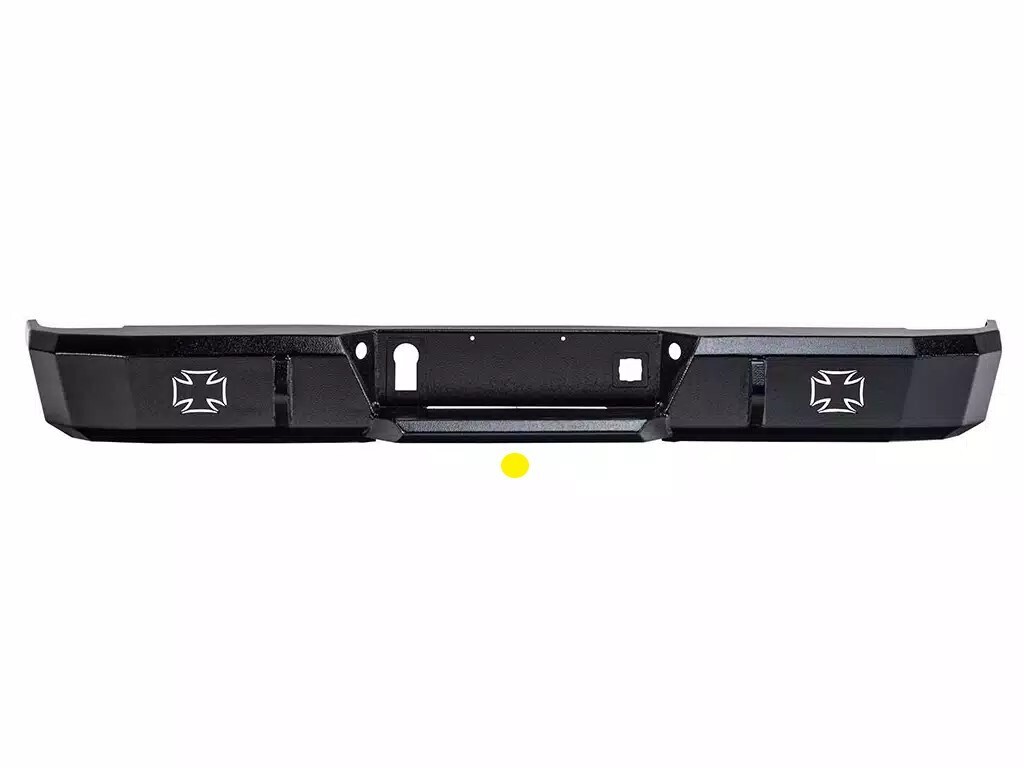 IRON CROSS HD REAR BUMPER 21-405-92-RAW FITS 1992-2007 FORD VAN E150/250/350/450