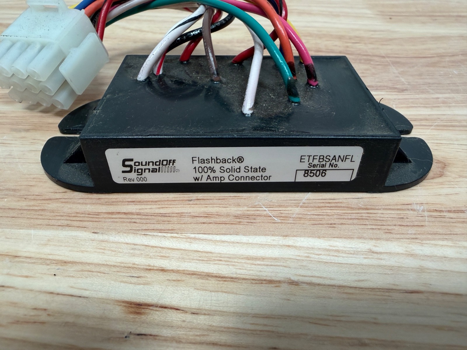 SoundOff Signal Flashback Rear Taillight Flasher ETFBSANFL – Fast Free Shipping!