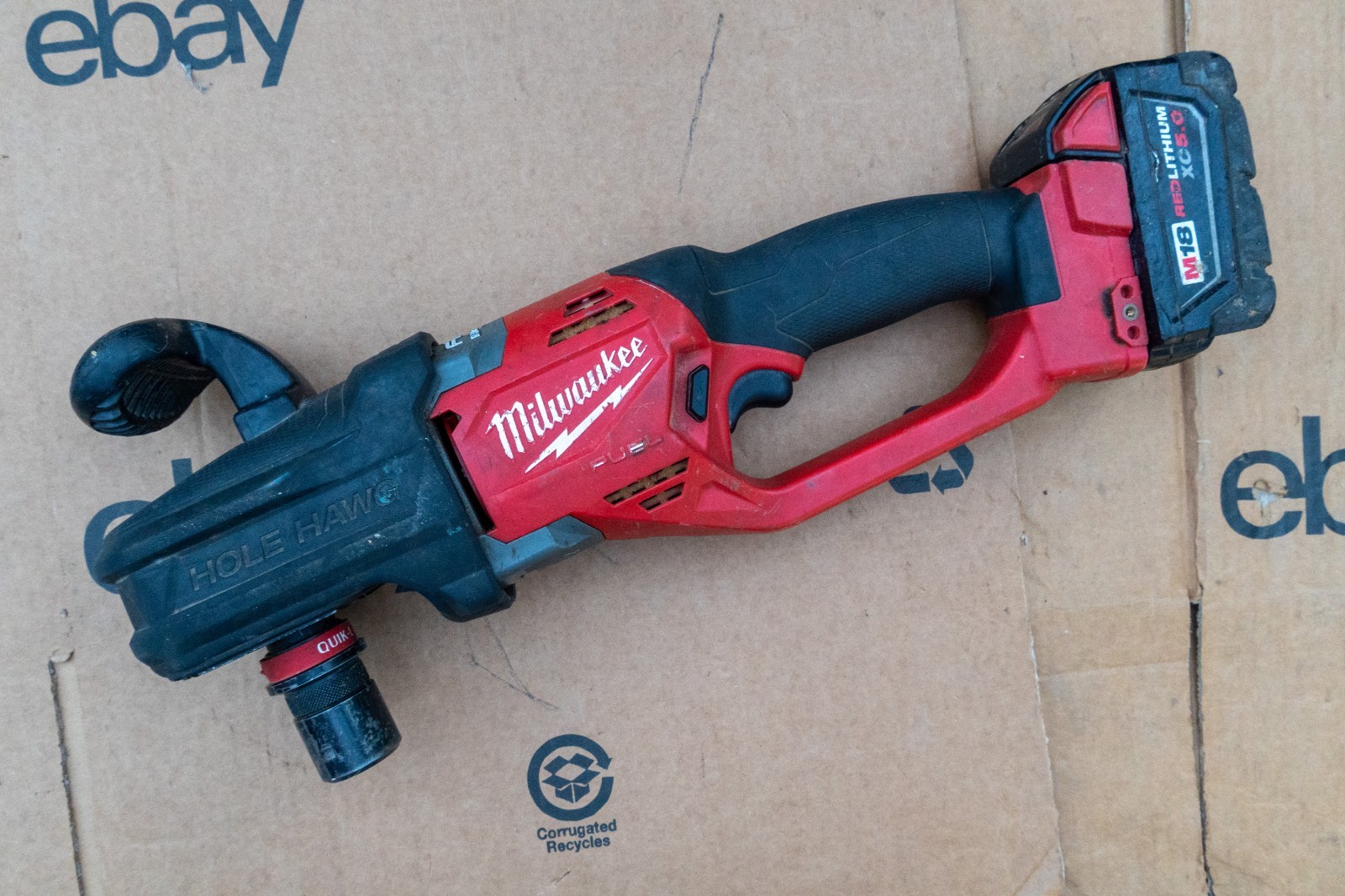 Milwaukee 2808-20 M18 FUEL Hole Hawg Right Angle Drill with XC5.0 Battery