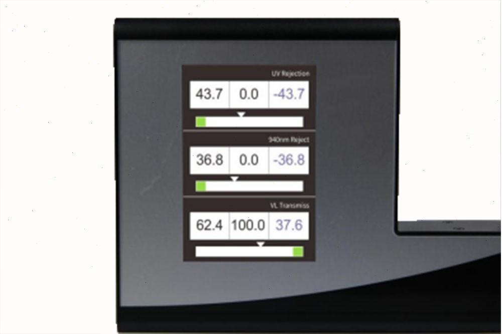 Light Transmission Tester with UV Visible Light IR USB Interface Resolution 0.1%