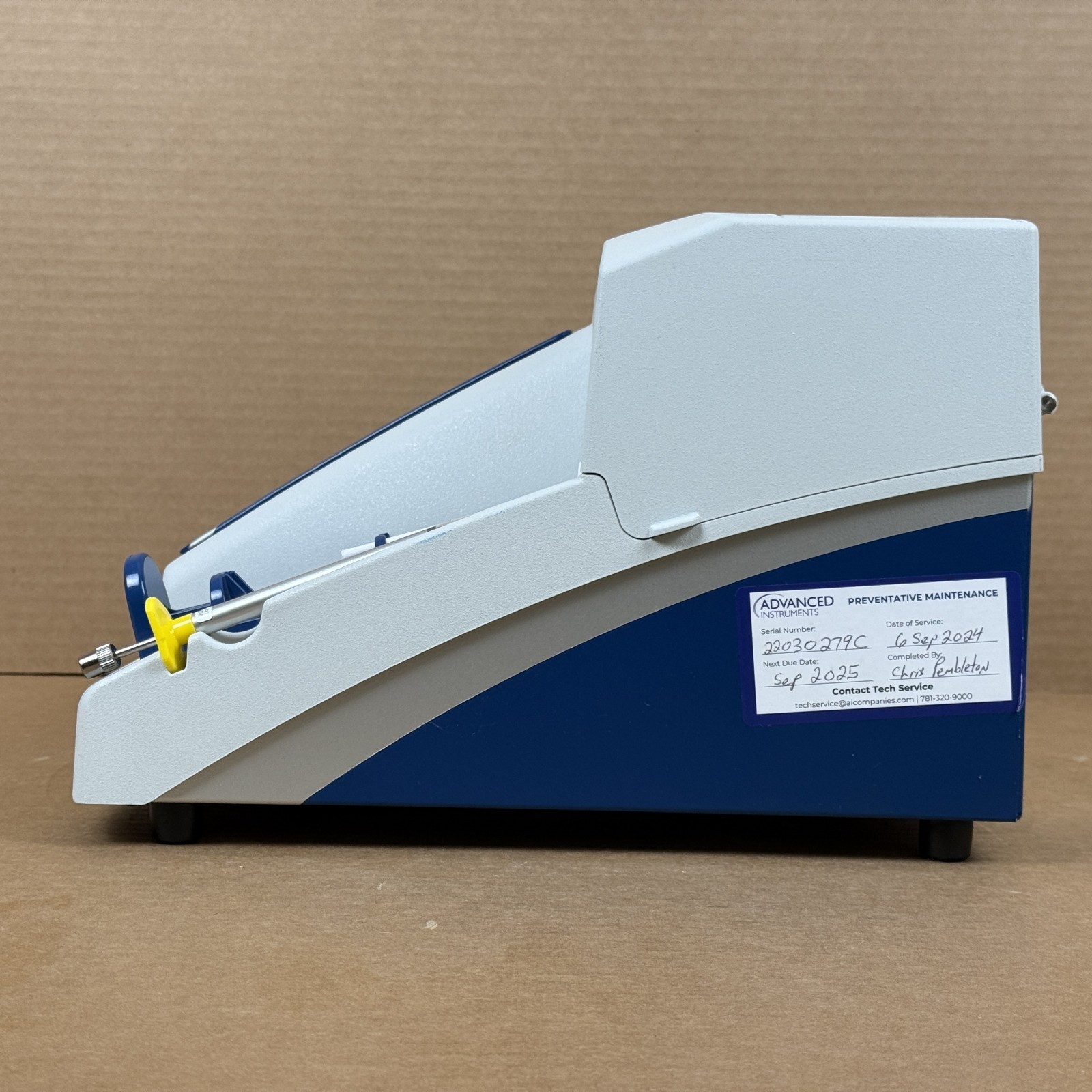 2022 Advanced Instruments OsmoTECH XT Single-Sample Micro-Osmometer- 60 Day Guar
