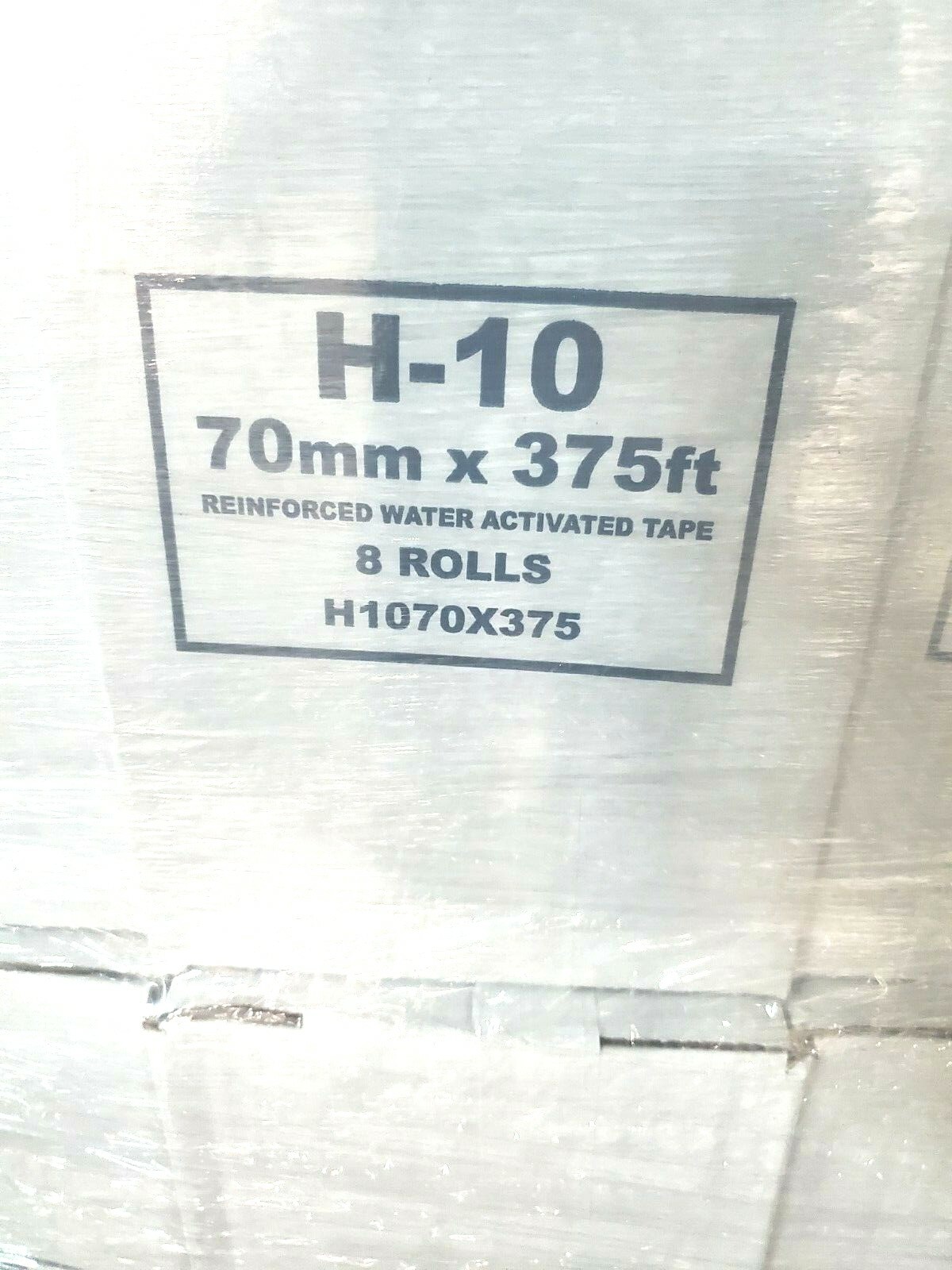 GUMMED TAPE*REINFORCED 1 CASE 375 FT 70mm HOLLAND BRAND H-10
