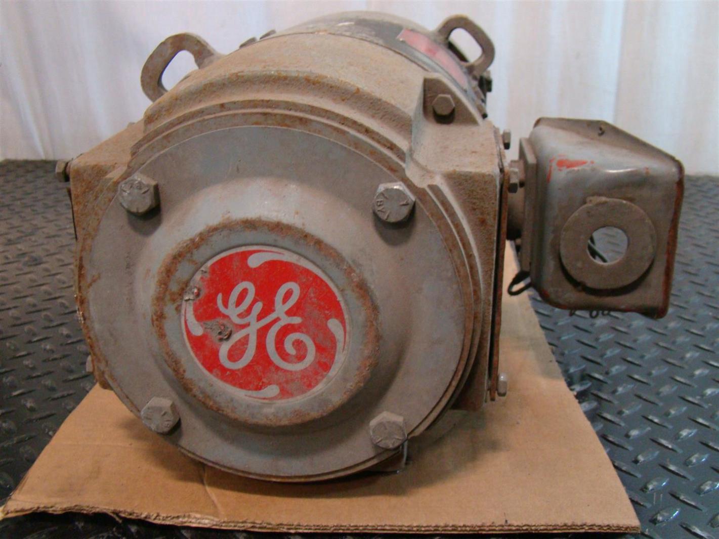 GE Motors Kinamatic 5hp 1750Rpm 18.5amps 240V DC CD132NA012B002