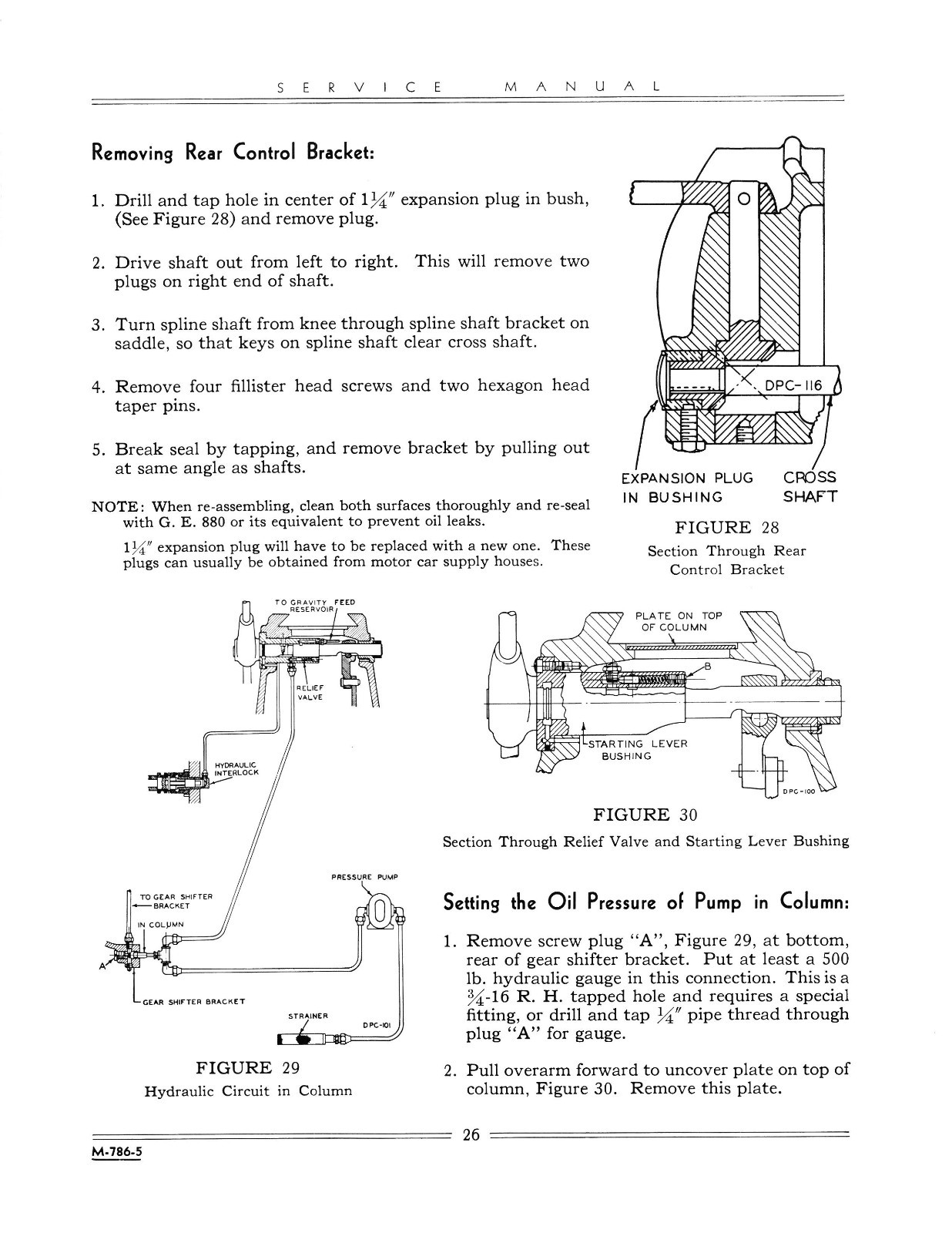 Cincinnati 1, 2, 3,&4 Milling Machine Dial Type Service & Parts List Manual *399
