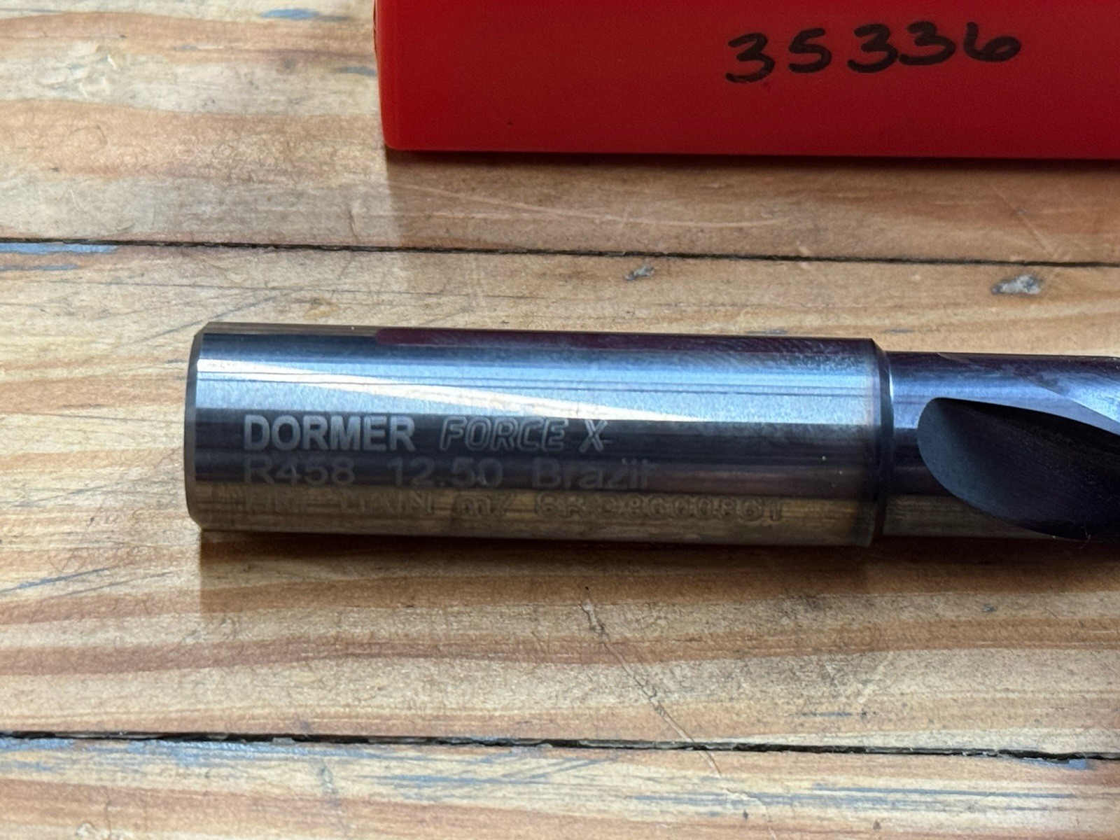 NEW Dormer 5980426 R458 14mm Shank 12.5mm Force X Drill 3XD 107mm OAL