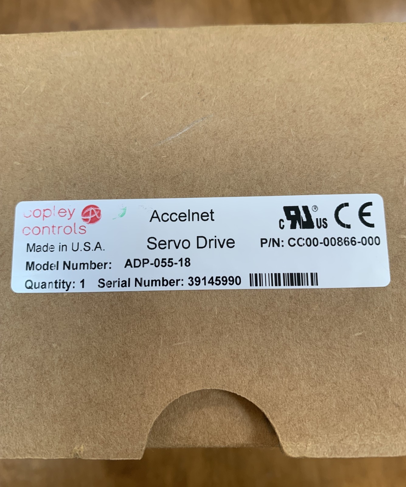 COPLEY CONTROLS ADP 055 18 ACCELNET SERVO DRIVE CONTROLLER ( New)
