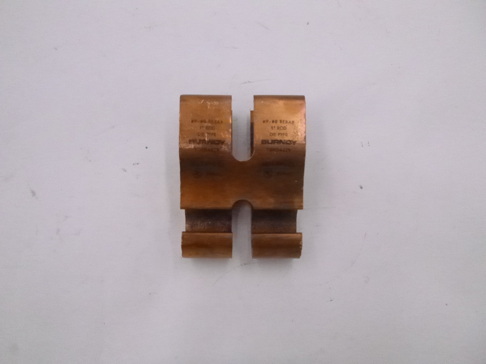 Burndy YSHG4429 Copper Compression Double H-Tap Connector 2 AWG-250 kcmil