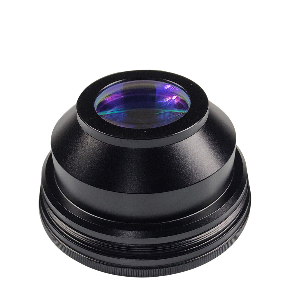 200mm Quartz Field Scan Lens M85 F-theta For 60W-300W Fiber Laser Marker Engrave