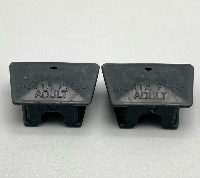 2pcs Dental Silicone Mouth Prop Bite Blocks Tongue Piercing Medium Child