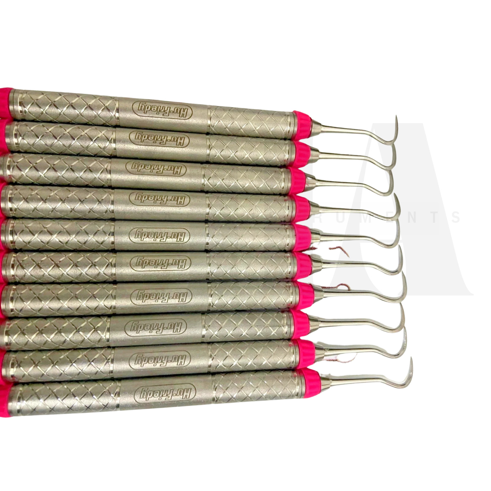 Lot of 10 Hu Friedy R138 (Montana Jack) Curved Sickle Scalers