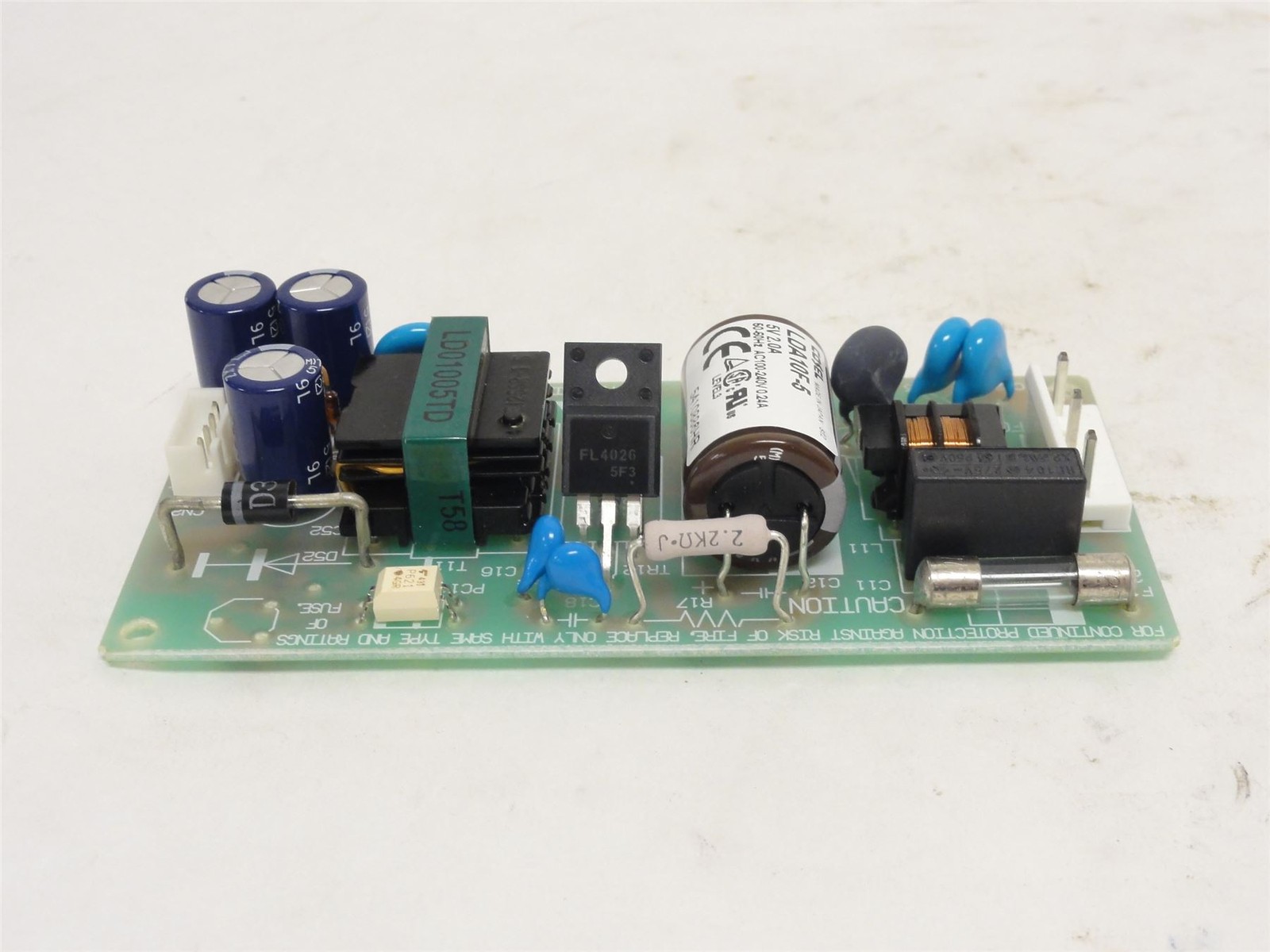 253629 Old-Stock; Cosel LDA10F-5 Open-Frame AC/DC Power Supply; 100-240VAC In