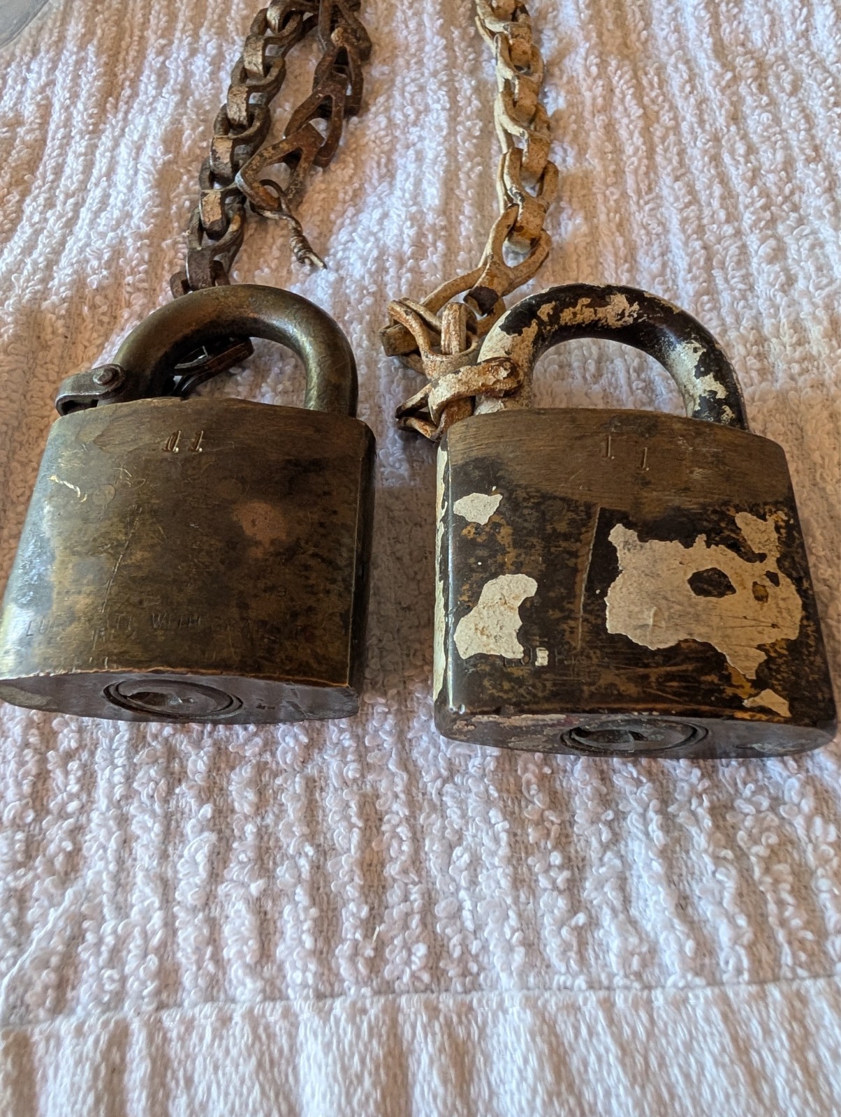 2 grs general railway signal so co vintage railroad signal padlocks