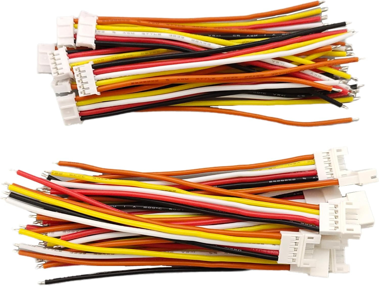 10Pairs JST PH 2.0Mm Pitch 5 Pin Male Female Connector Plug with 10Cm 22 AWG Sof