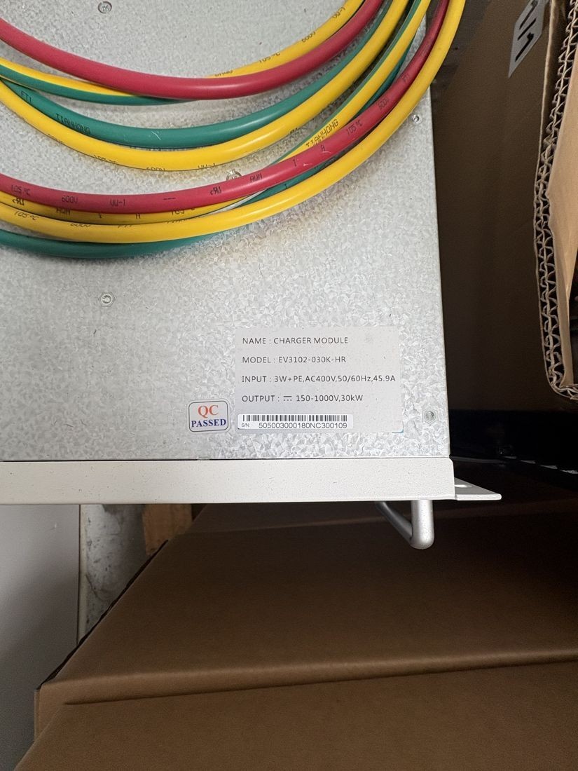 Kehua EV3102-030K-HR 30kW DC Fast Charger Power Module 150-1000VDC x6 NEW IN BOX