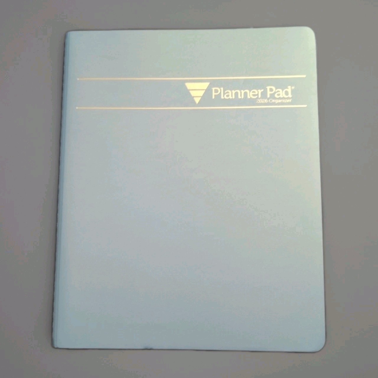 NEW Planner Pad EXCD26 Spiral Bound Jan-Dec 2026 3 TIER ORGANIZER 8 1/2x 11 blk