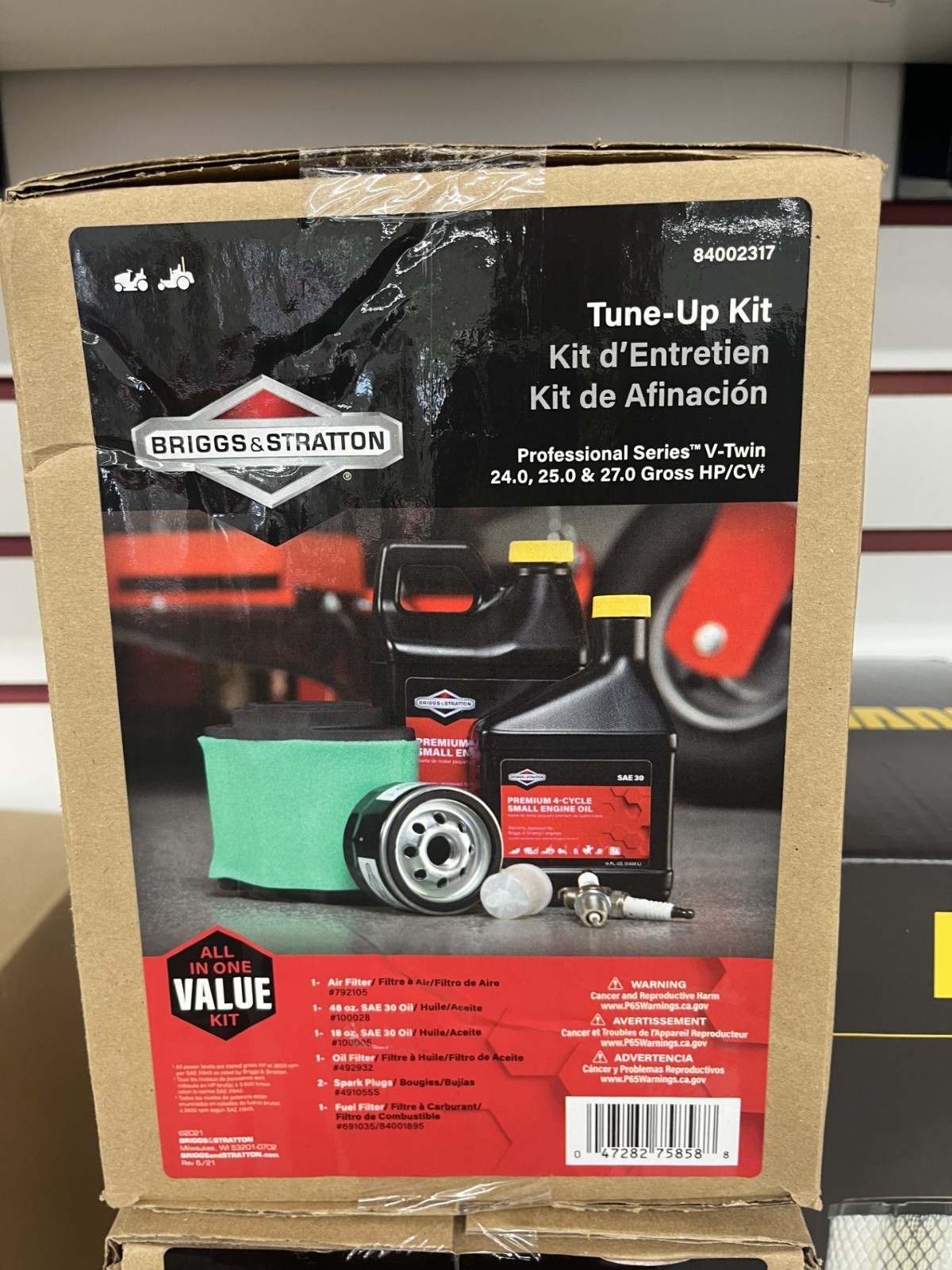 84002317 Briggs & Stratton Professional Series V-Twin 24.0 25.0 HP Tune Up Kit