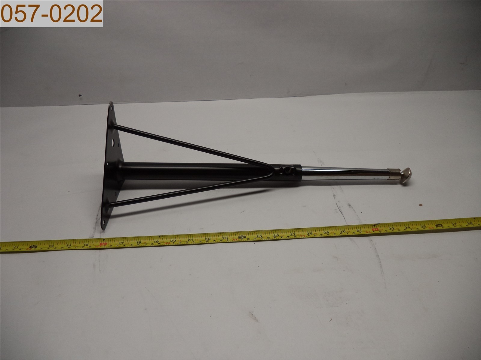 ONE BENT! QTY = 3: 20 Inch Tapered Metal Table Legs XU-LEG-LONG-GG 847254016711