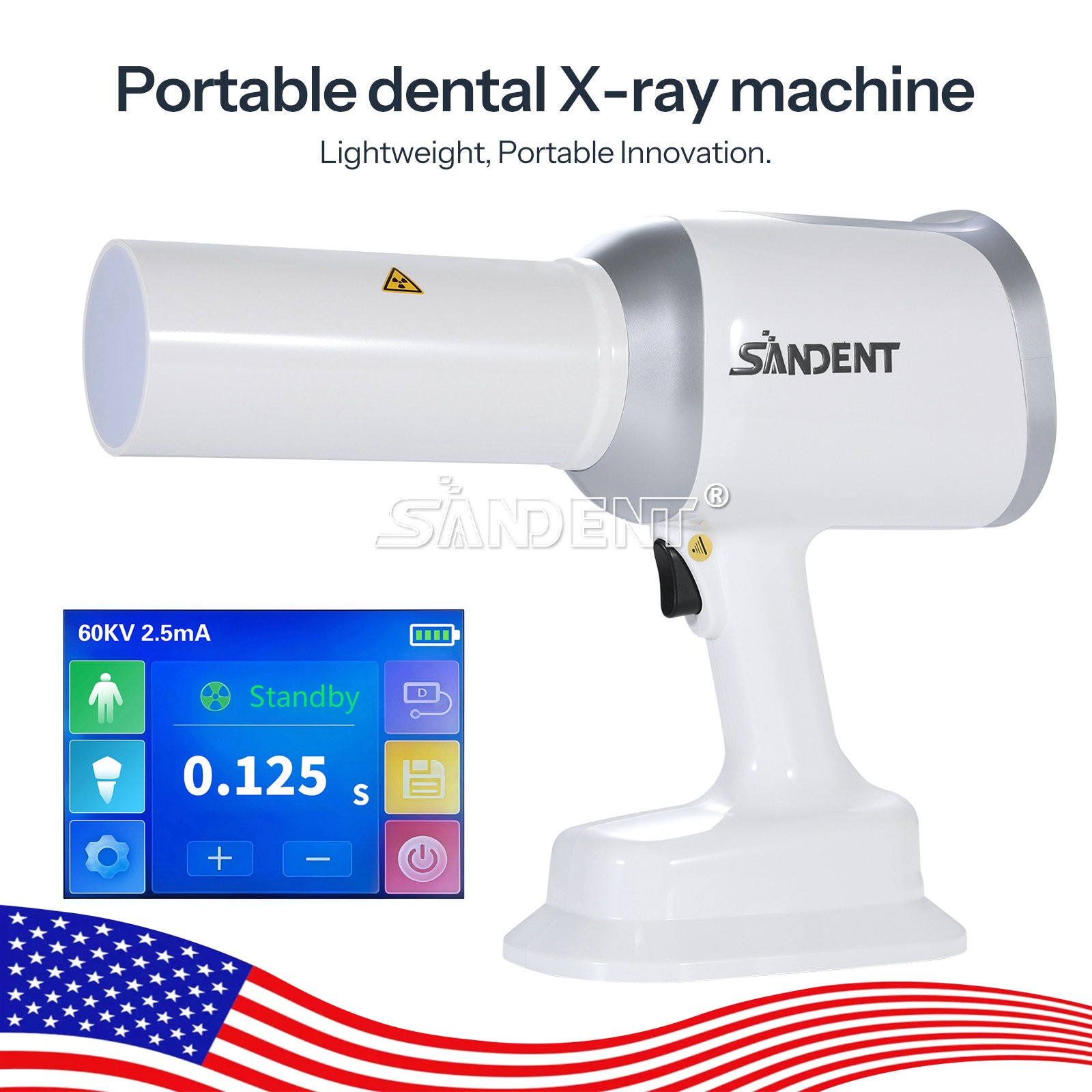 USA 10 Yabangbang Dental LED E-generator High Speed Handpiece 4 Hole