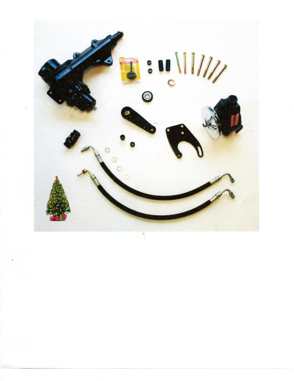 Power steering conversion kit- For 1965 thru 77 Ford 2 WD F-100, 150, 250, 350
