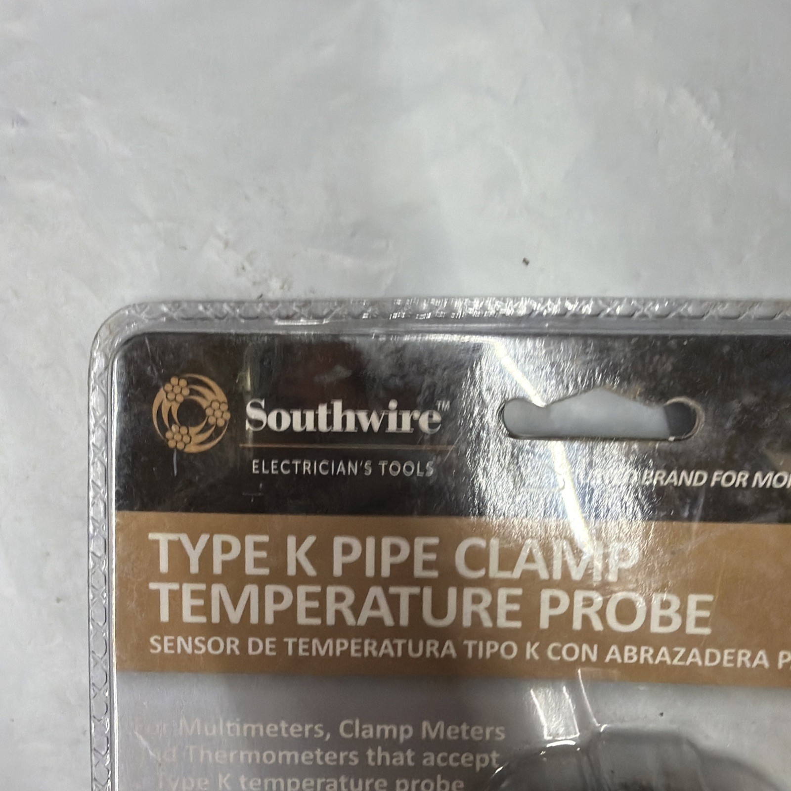 Southwire Type K Pipe Clamp Temperature Probe 60020S Brand New