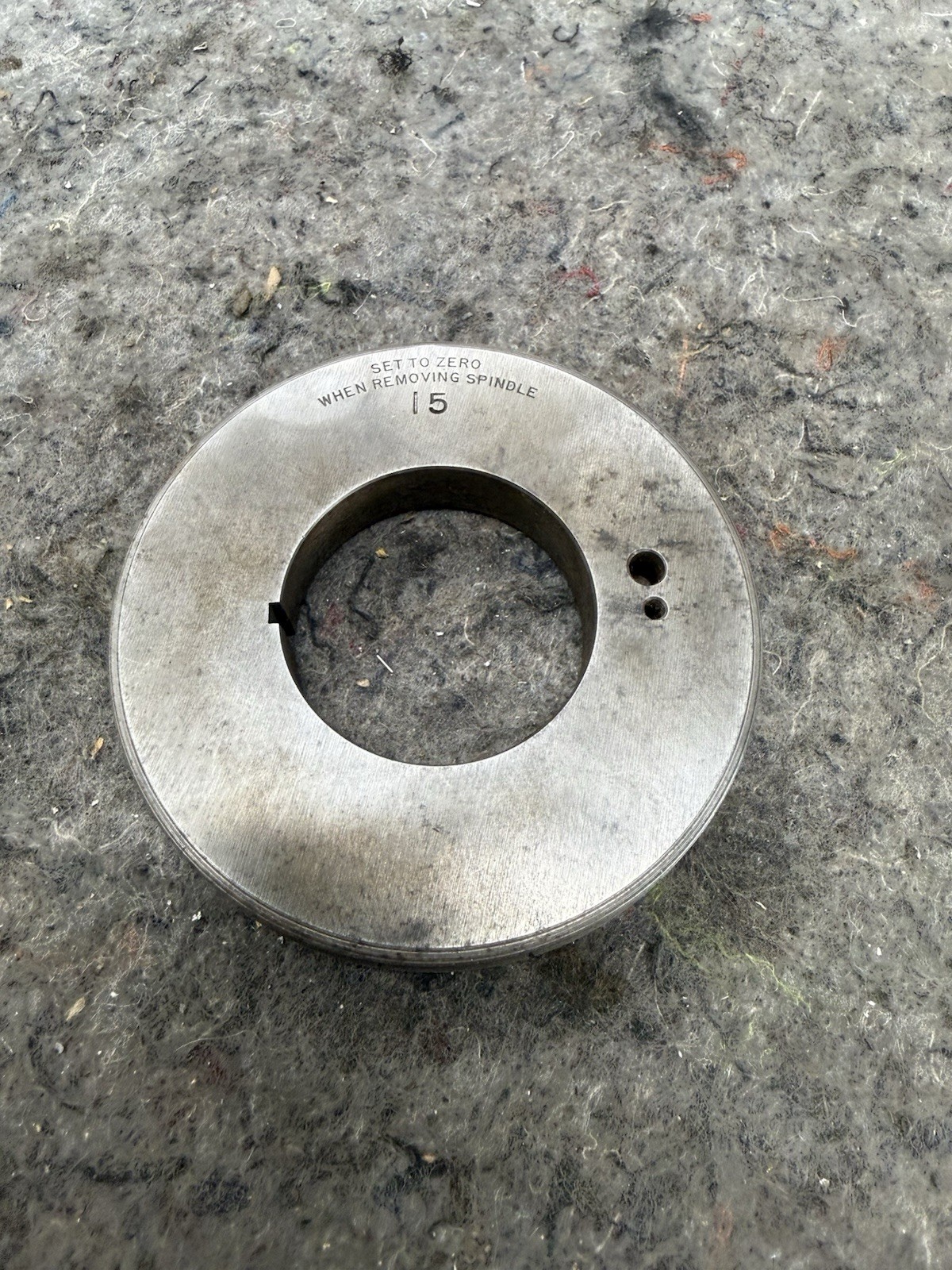Hardinge 5C Indexer Indexing Plate
